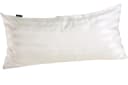 orignee Kissenbezug 100% Seide 19 Momme Streifensatin Weiss Bild 2