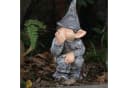 Frecher Gartenzwerg mit Po Wetterfest Lustige Gartenfigur Bild 5