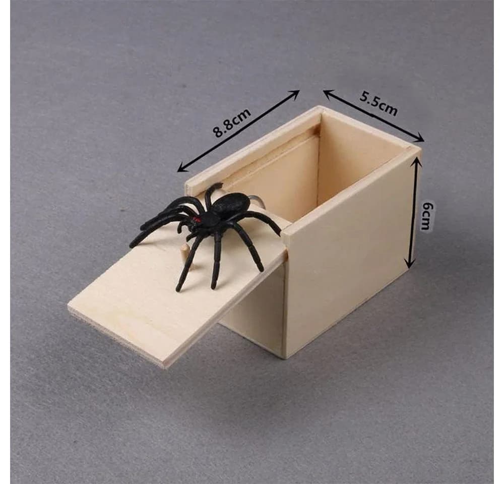 Geschenkehöhle Spider Prank Box Scherzartikel - Bild 4