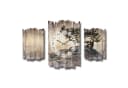 Kreative Feder Wanduhr 3-teilig Shabby Chic "Einsamer Baum" Design Bild 2