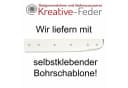Kreative Feder Wanduhr 3-teilig Shabby Chic "Einsamer Baum" Design Bild 4