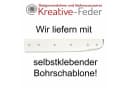 Kreative Feder Wandgarderobe Dreiteilig MDF Holz Shabby-Style Bild 4