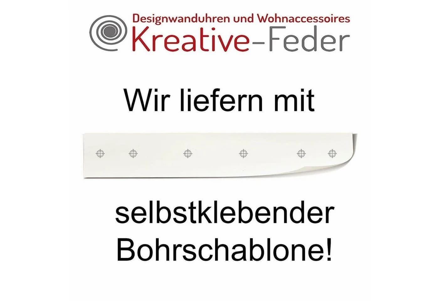 Kreative Feder Wandgarderobe Dreiteilig MDF Holz Shabby-Style - Bild 4