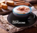 MiaMio Cappuccinotassen Set 6x175ml Schwarz/Bunt Steingut Bild 4