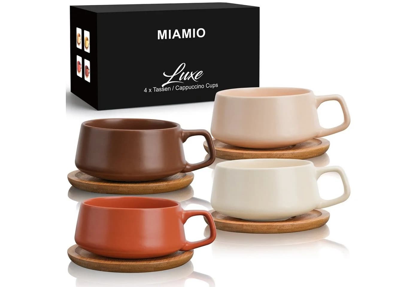 MiaMio Cappuccinotasse Beige Luxe Collection - Bild 2