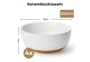 MiaMio Müslischale Aura Set 4-tlg. Creamy Cocoa Keramik Bild 1