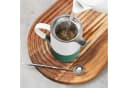 MiaMio Teetassen-Set 2-tlg. Dunkelgrün Keramik mit Sieb & Deckel Bild 5
