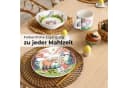 MiaMio Kindergeschirr-Set Prinzessin Motiv Rosa 3-tlg Bild 3