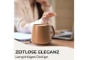 MiaMio Tasse Luxe Kaffeebecher 420 ml Beige Pastel 4-tlg. Keramik Bild 4