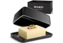 MiaMio Butterdose mit Deckel Schwarz Keramik Bild 2