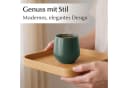 MiaMio Espressotasse Luxe ohne Henkel 90 ml Evergreen Grün 4-tlg. Keramik Bild 1