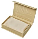 Star Home Textil Seidenkissenbezug Creme/Gold 100% Seide Anti Haarbruch Bild 1