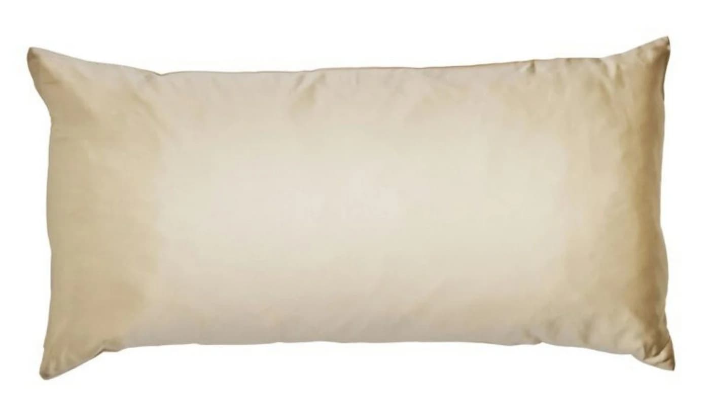 Star Home Textil Seidenkissenbezug Creme/Gold 100% Seide Anti Haarbruch - Bild 2