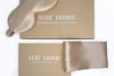 Star Home Textil Seidenkissenbezug Creme/Gold 100% Seide Anti Haarbruch Bild 4