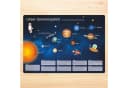 nikima Tischset Vinyl Sonnensystem Kinder Abwaschbar Bild 1