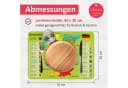 nikima Platzset stabiles Vinyl Tischset Bunt A3 Deutschland Bild 3