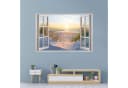 nikima Wandtattoo Ostseestrand Maritim PVC-Folie Bild 1