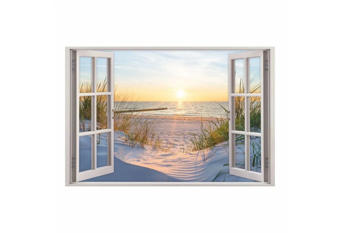 nikima Wandtattoo Ostseestrand Maritim PVC-Folie - Bild 2