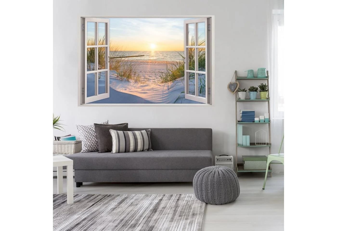 nikima Wandtattoo Ostseestrand Maritim PVC-Folie - Bild 4
