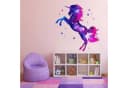 nikima Wandtattoo Einhorn Pink PVC-Folie Made in Germany Bild 1