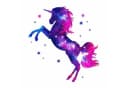 nikima Wandtattoo Einhorn Pink PVC-Folie Made in Germany Bild 2
