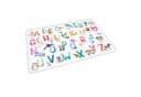 nikima Platzset Vinyl A3 Tier ABC Aquarell Kinder Abwaschbar Bunt Bild 2