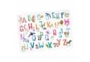 nikima Poster Kinder Lernposter Tier ABC Watercolor Bunt Bild 2
