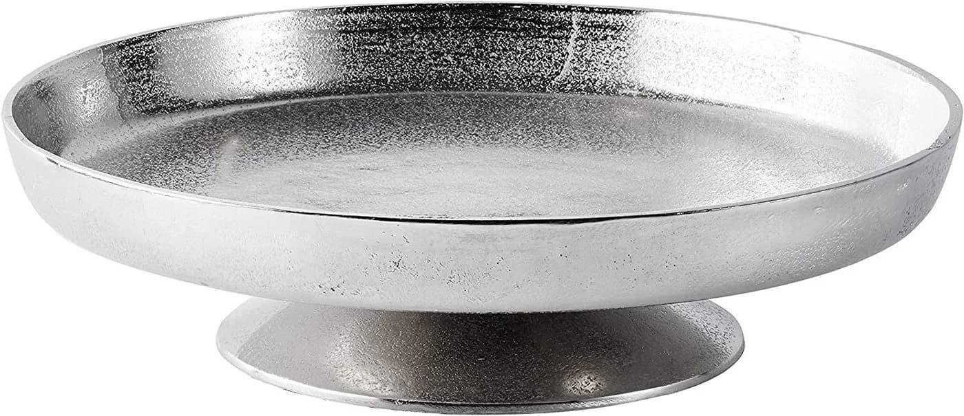 MichaelNoll Dekoschale Silber Aluminium RAW-Optik - Bild 2