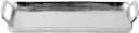 MichaelNoll Dekotablett Aluminium Silber mit Griffen Bild 2