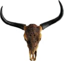 MichaelNoll Wanddekoobjekt Stierkopf Bullenschädel Polyresin Riesig Bild 2