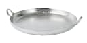 MichaelNoll Rundes Aluminium Tablett Silber mit Griffen Bild 2