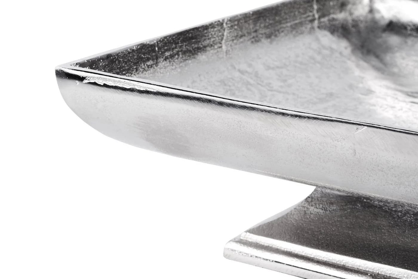 MichaelNoll Dekoschale Aluminium Silber Handarbeit - Bild 4