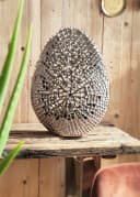 MichaelNoll Dekovase Blumenvase Kunstblumen Gitter-Optik Bild 5