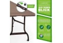 tillvex Gartentisch Klapptisch Braun Rattan-Look 180cm Bild 1