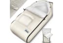 KIDUKU Babyfußsack Winter Beige Wasserdicht mit Wickelfunktion Bild 2