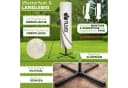 tillvex Sonnenschirm LED Solar 3m Beige Aluminium Bild 4