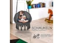 tillvex Hängesessel Anthrazit mit Kissen & Stahlringen Bild 4