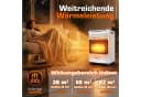 TRESKO Heizstrahler 4200 W Gasheizung Weiß Bild 3