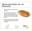 Olivenholz-erleben Servierschale oval aus Olivenholz Bild 3