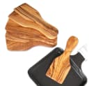 Olivenholz-erleben Raclette-Schaber 6er Set aus Olivenholz Bild 2