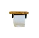 Olivenholz-erleben Toilettenpapierhalter MAINZ mit Handy-Ablage Bild 2