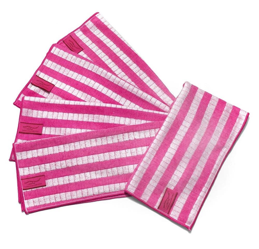 Das Blaue Wunder® Geschirrtuch EXTRA 5-tlg. Rosa Bambusfasern - Bild 2