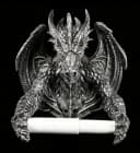 Figuren Shop GmbH Toilettenpapierhalter Obsidian Drache Gothic Deko Bild 4