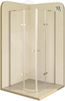 i-flair Eckdusche Alice ESG Glas Silber Bild 2