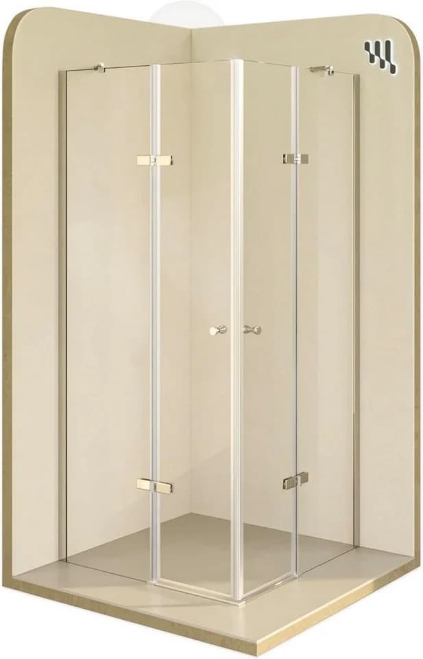 i-flair Eckdusche Alice ESG Glas Silber - Bild 2