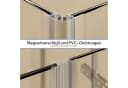 i-flair Eckdusche Alice ESG Glas Silber Bild 5