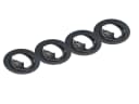 TRIO Leuchten 4er Set Einbauleuchte Deckenspot rund Schwarz GU10 Bild 2
