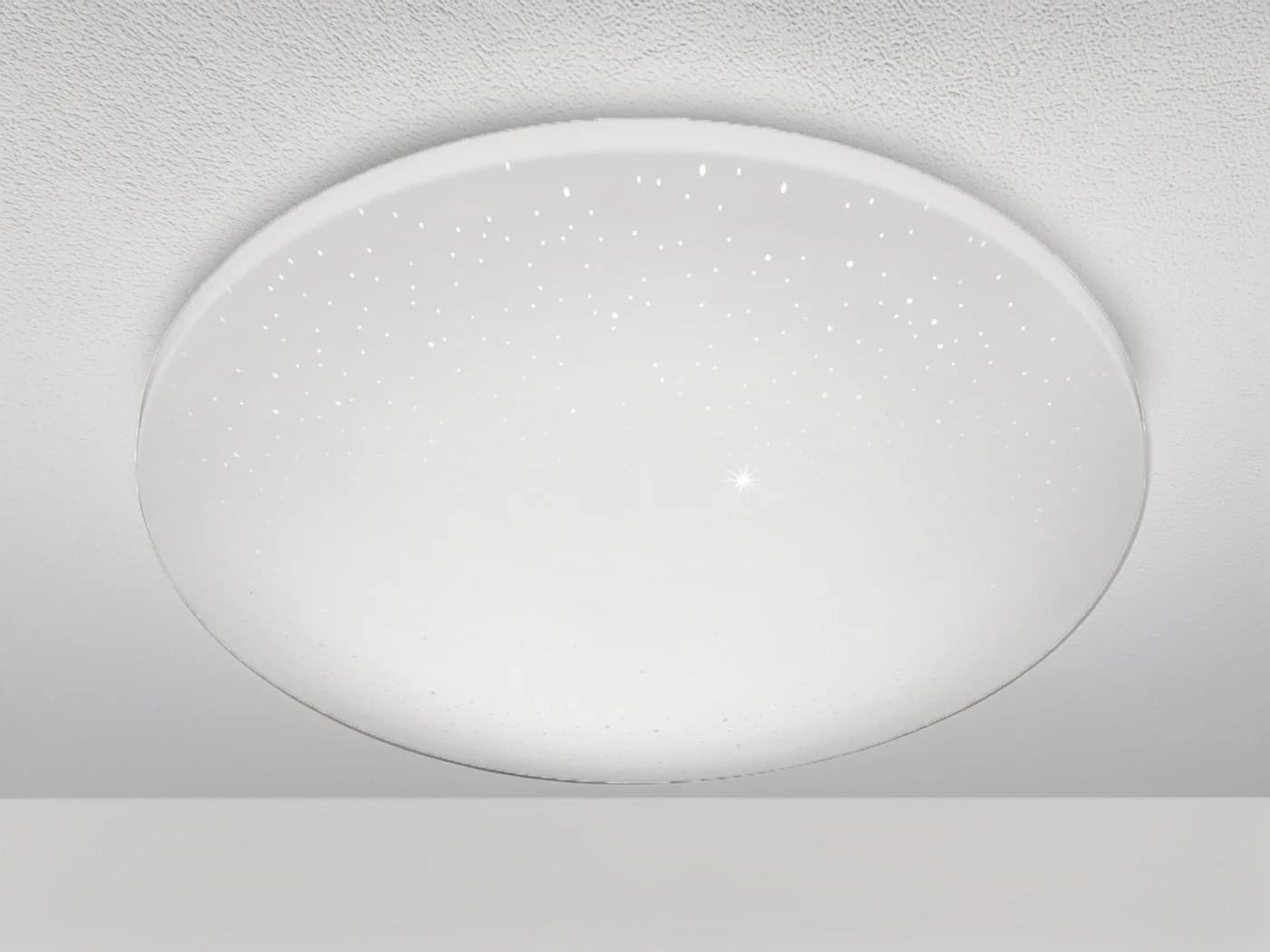meineWunschleuchte LED Deckenleuchte Weiß Dimmbar Fernbedienung Sternenhimmel - Bild 3