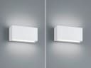 TRIO Leuchten LED Außen-Wandleuchte 2er-Set Weiß Warmweiß Bild 1