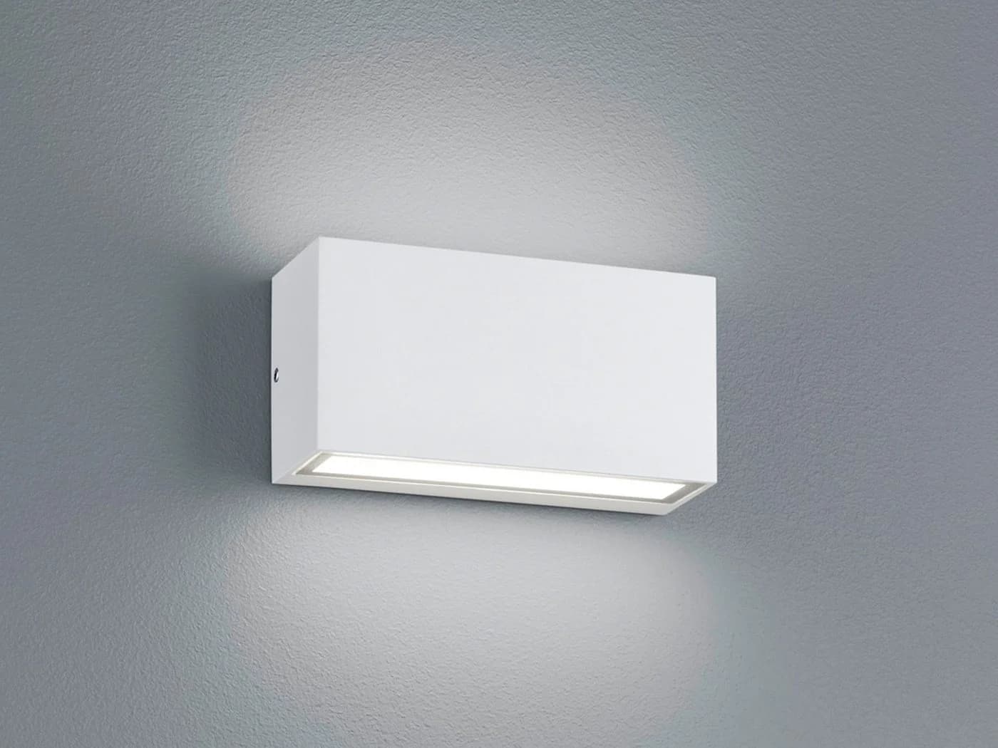 TRIO Leuchten LED Außen-Wandleuchte 2er-Set Weiß Warmweiß - Bild 4
